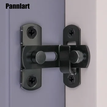 Pannlart Неръждаема Стомана 90-градусная Врата Ключалката на Вратата Болт 180 ° Противоугонный Автоматично Заключване на вратите Ключалката на Вратата се Затвори push-pull Система за Заключване на вратите