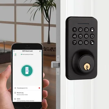 Bluetooth Smart Lock Sasha с Клавиатура и Машинното Ключът Електронен Цифров Автоматично Заключване Автоматично Заключване на Болт за Дома
