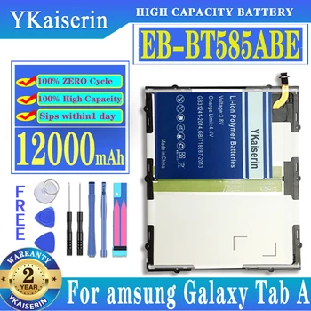 YKaiserin За таблет SAMSUNG EB-BT585ABE 12000 mah Батерия За таблет Samsung Galaxy Tab A 10,1 2016 T580 SM-T585C T585 T580N